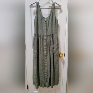 Not Perfect Linen Valley Dress